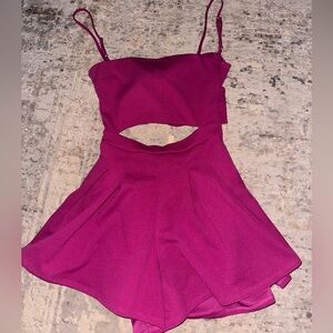 Lucy in the Sky Pink Romper